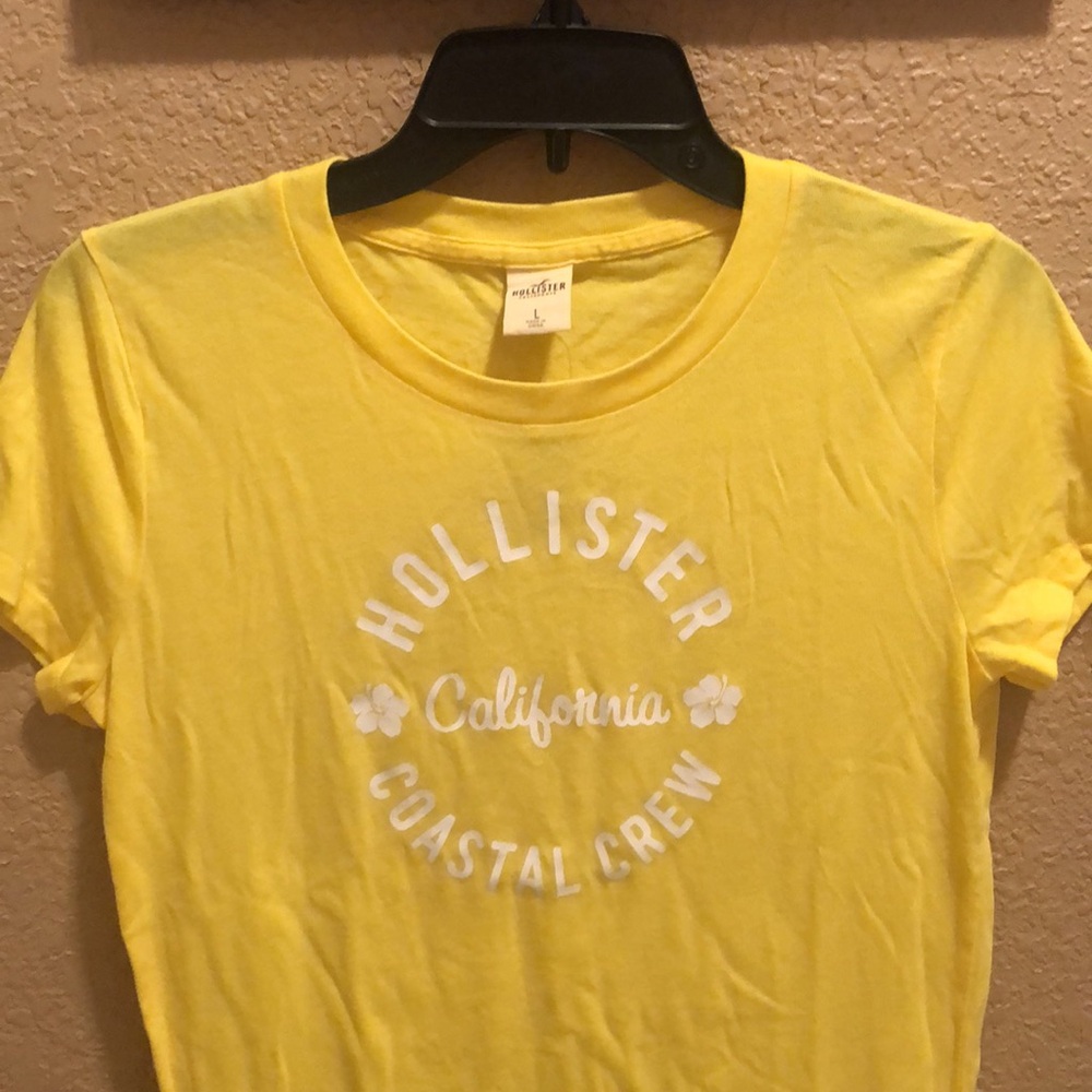 NWT Very Vintage, Rare & HTF Hollister California Coastal Crew Top. Hibiscus 🌺